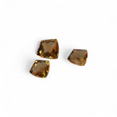 Citrine - सुनैला (Sunehla) | 16.2 ct, 3 piece | Certified Loose Gemstone for Astrology & Jewelry
